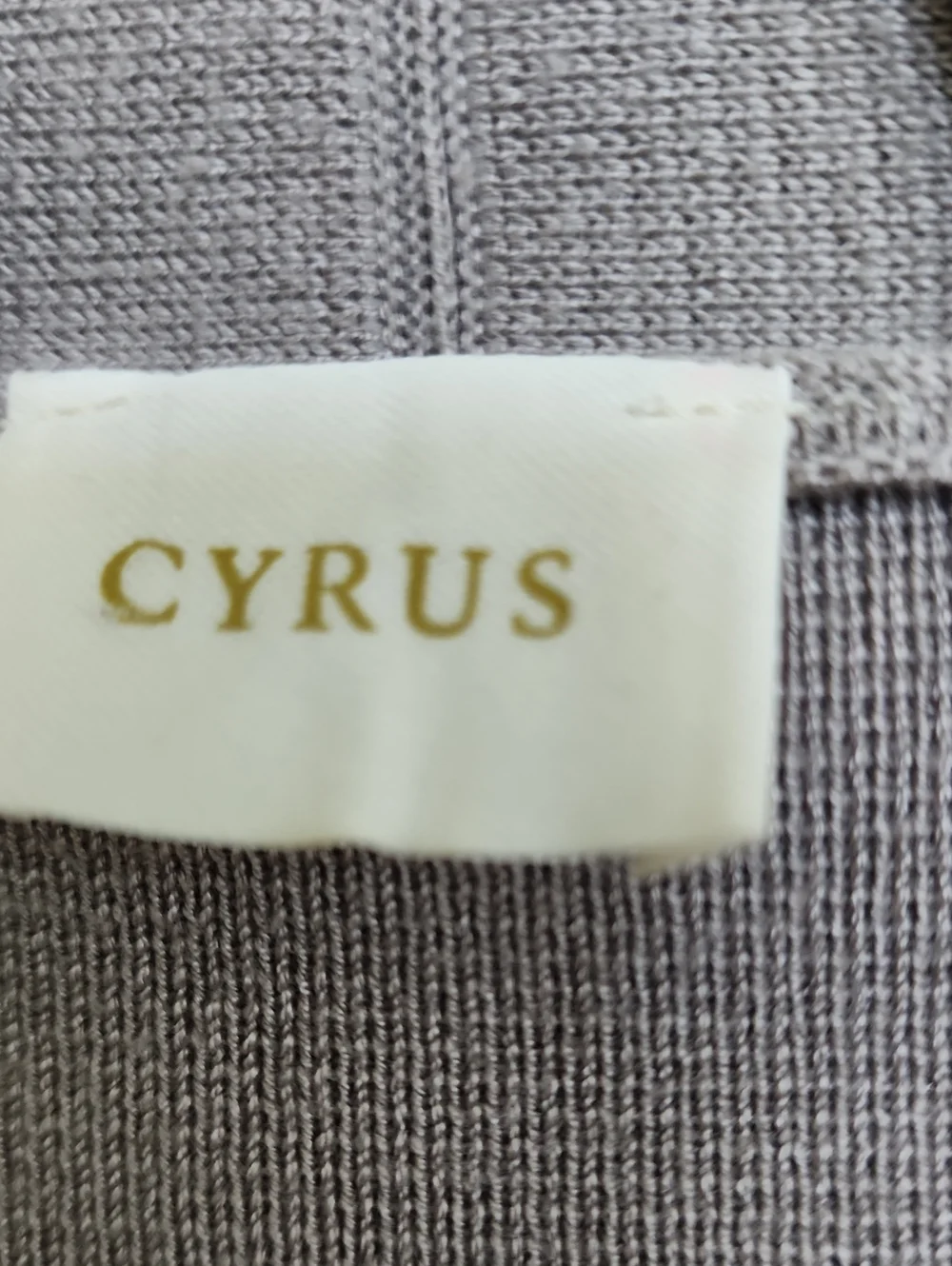 Cardigan in Light Gray